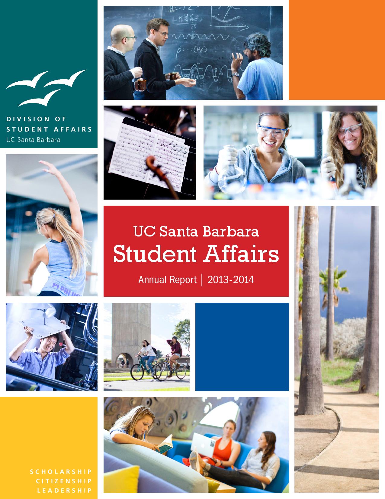 Student Affairs Annual Report 13-14