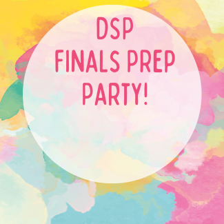 Finals Prep Party Flyer