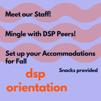 Decorative DSP Orientation Flyer